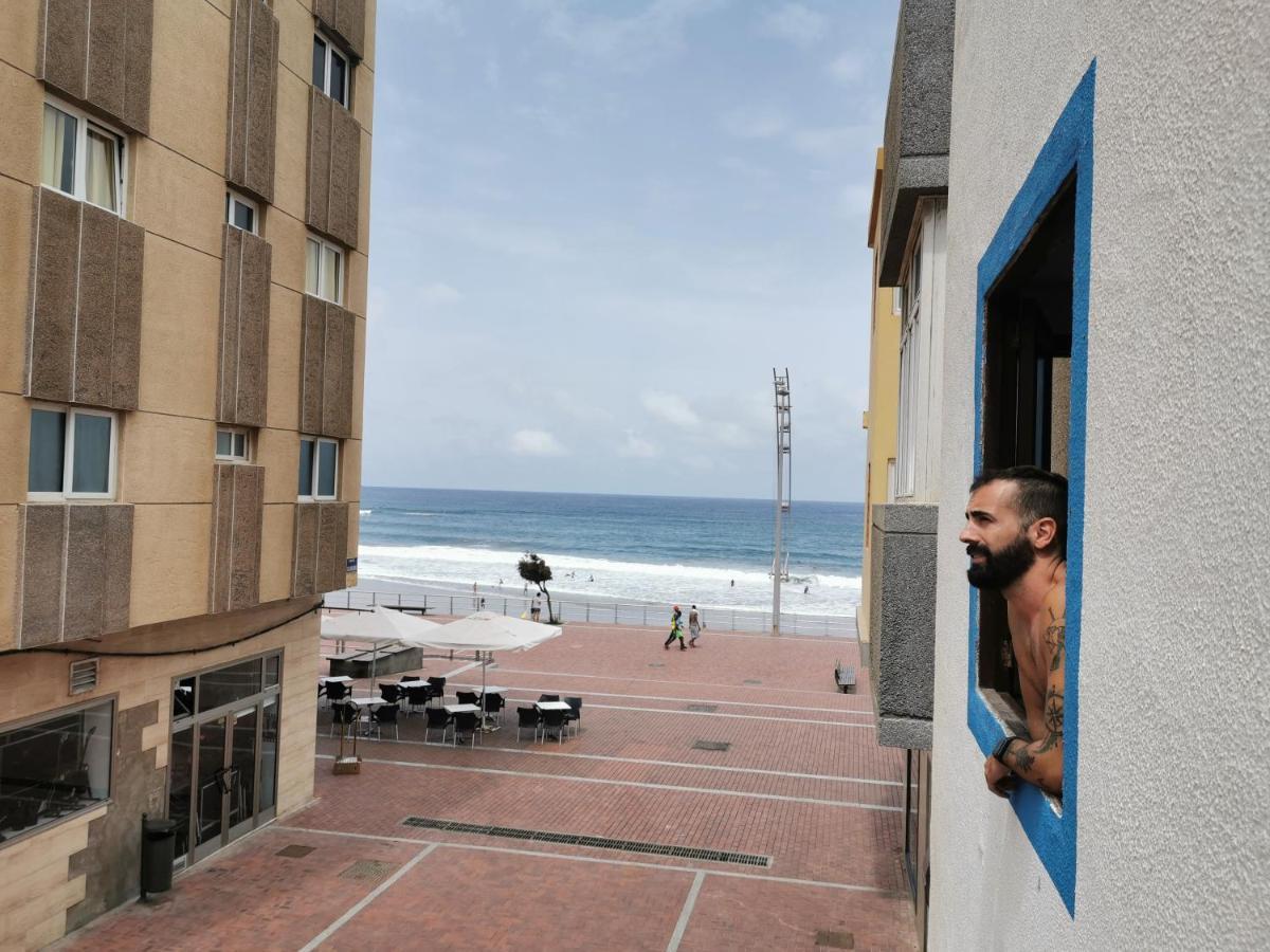 لاس بالماس دي غران كاناريا La Ventana Azul Surf Hostel المظهر الخارجي الصورة